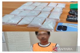 Polda Kalsel ungkap 2 kilogram sabu asal Pontianak