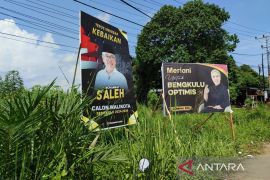 DLH Bengkulu minta Bawaslu tegas tertibkan baliho melanggar aturan