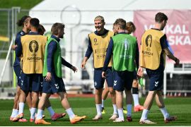 Pelatih timnas Denmark Hojlund nilai timnya kurang ciptakan peluang