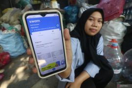 Aplikasi bank sampah di Kota Kediri