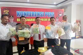 Polda Jambi gagalkan peredaran 3,9 kg sabu