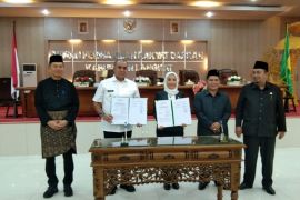 DPRD Langkat setujui APBD 2023 menjadi Perda