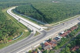Konstruksi Tol Tanjung Pura-Pangkalan Brandan capai 92,05 persen