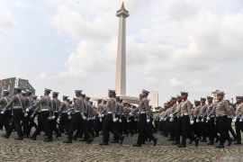 Pengalihan lalu lintas HUT Bhayangkara, masyarakat diimbau hindari kawasan Monas