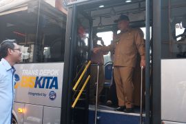 Biskita Trans Depok uji coba 6 bulan bertarif nol rupiah