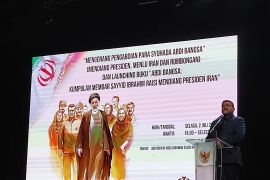 Kedubes Iran di Jakarta luncurkan buku 'Abdi Bangsa' memoar mendiang Presiden Ibrahim Raisi