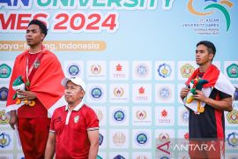 Indonesia kokoh pimpin klasemen sementara ASEAN University Games 2024