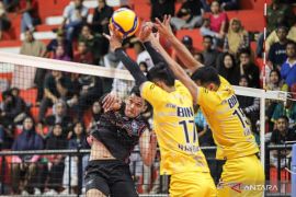 Proliga 2024: Bank SumselBabel bekuk STIN BIN pada laga perdana final four