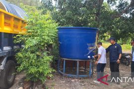 BPPW Aceh salurkan tandon di daerah terdampak kekeringan