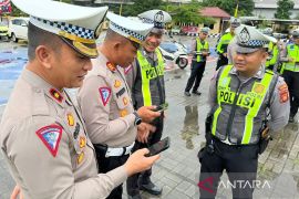 Polresta Samarinda sidak HP personel antisipasi  judi online