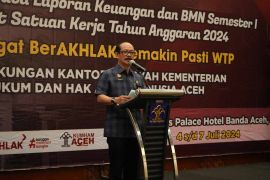 Kakanwil Kemenkumham ungkap pentingnya laporan keuangan yang baik