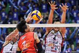 Jakarta Lavani Allo Bank Electric kalahkan Jakarta Bhayangkara Presisi