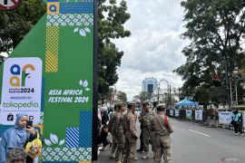 Satpol PP Kota Bandung terjunkan 210 personel jaga ketertiban AAF 2024