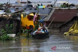 Korban tewas akibat hujan, banjir di timur laut India jadi 44 orang