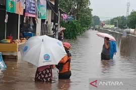 Hujan lebat, 673 KK di Tangerang Selatan terdampak banjir