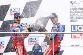 Satu podium dengan Alex, Marc: Ini hari yang tidak pernah saya lupakan