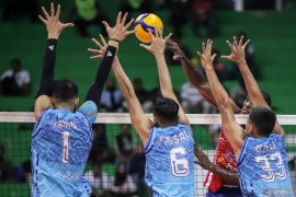 Jakarta Lavani Allo Bank Electric juara putaran pertama Final Four Putra