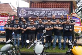 Royal Riders Indonesia Sub Chapter Bekasi diresmikan Presiden RoRI