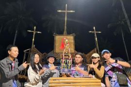 Pemuda "Paulus" Wasian raih peringkat empat seri B lomba tenda kreasi Sinode GMIM