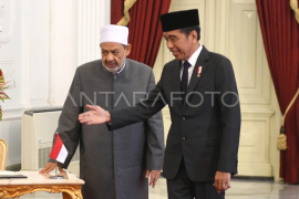 Presiden Jokowi terima kunjungan Grand Syekh Al Azhar Page 1 Small