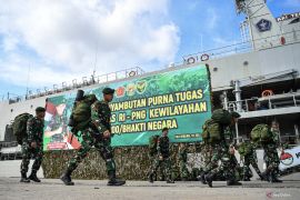 Kedatangan Satgas Pamtas RI-Papua Nugini di Palembang Page 2 Small