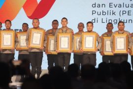 Polres Madiun raih penghargaan layanan prima PEKPPP Instansional 2023