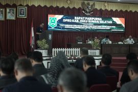 DPRD HSS gelar rapat paripurna KUA-PPAS tahun anggarna 2025