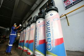 Gas bumi "beyond pipeline" CNG Subholding Gas Pertamina  mengalir di Balikpapan