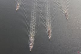 Tim perahu naga Indonesia raih emas pertama World Games 2025