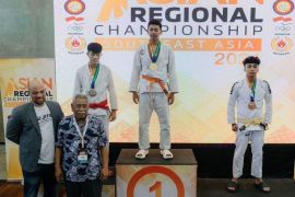 Siswa SMAN 3 Taruna Angkasa Madiun raih medali emas Jiu-jitsu Internasional
