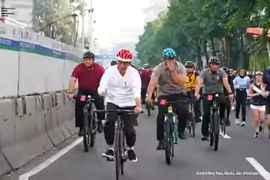 Ini dia kegiatan Presiden Jokowi Minggu pagi
