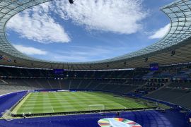 Reaksi suporter Inggris dan Spanyol jelang final Euro 2024,