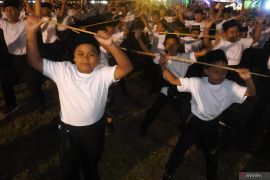 Rekor MURI Tari Ojung dengan peserta terbanyak