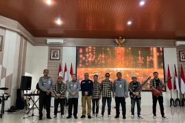 Warga binaan Lapas Narkotika Pangkalpinang "unjuk gigi" di pentas seni HANI Babel