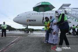 PPIH sebut 1.562 jamaah haji Aceh telah kembali Tanah Air