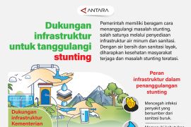Dukungan infrastruktur untuk tanggulangi stunting