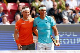 Rafael Nadal kembali berkompetisi  dengan kemenangan bersama Ruud di Bastad