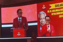SOKSI deklarasi mendukung Airlangga kembali jadi Ketum Golkar
