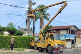 Dishub Kota Bengkulu telah pasang 149 lampu PJU