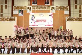 Pemkab Tapin latih pembina pramuka cerdaskan gerakan kepanduan
