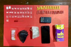 Simpan sabu di pondok kebun, seorang pemuda warga Desa Keretak diringkus Satresnarkoba Bangka Tengah