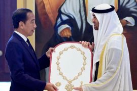 Jokowi receives UAE President's Order of Zayed