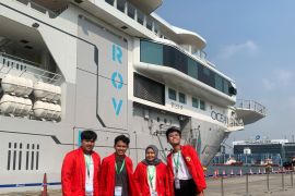 Unhas apresiasi mahasiswa jelajahi Kapal Penelitian OceanX