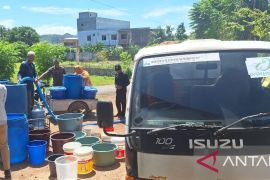 Siaga darurat kekeringan Aceh Besar, Waqeefa distribusi air bersih untuk 28 gampong