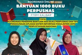 FTBM Kalbar sosialisasikan bantuan 1000 buku - Perpusnas