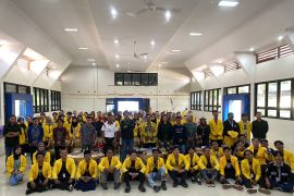 Penyerahan mahasiswa KKN ULM di HST