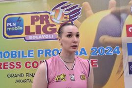 Irina Voronkova terkesan jalani musim perdananya di Proliga