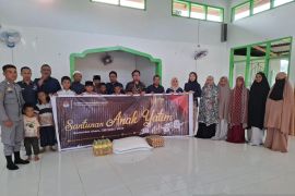 KPU Gorontalo Utara salurkan bantuan ke panti asuhan