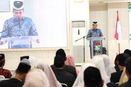 40 pasutri ikuti resepsi nikah massal di milad MUI Kabupaten Tangerang