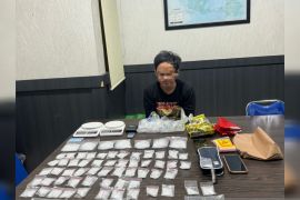 Kedapatan miliki 64 paket sabu seberat 851 gram, RS alias Randu ditangkap Ditresnarkoba Polda Babel